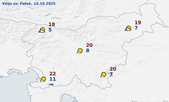 vreme Slovenija pojutrišnjem