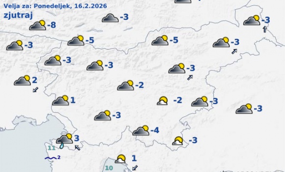 vreme Slovenija pojutrišnjem