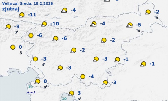 vreme Slovenija pojutrišnjem